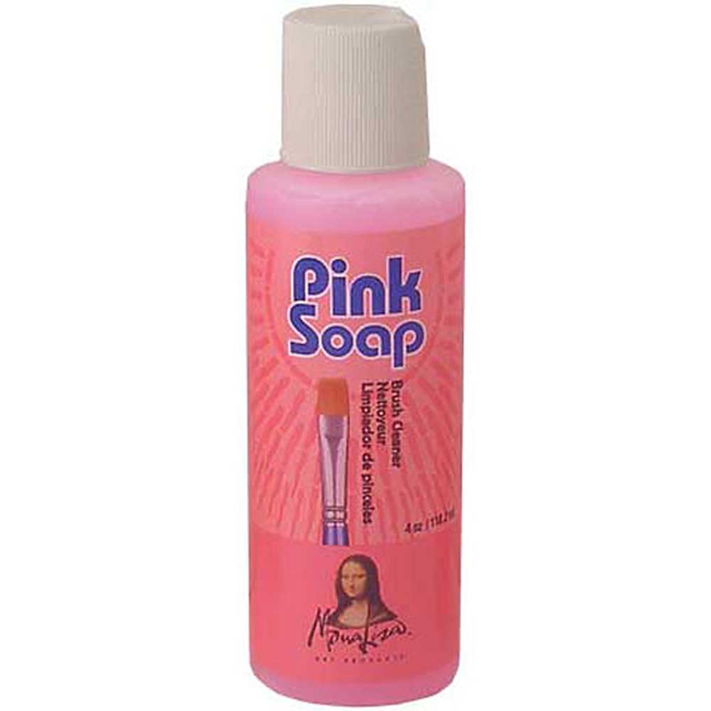 Paint Accessories, Art & School, Mona Lisa, Artist, Pink Soap, Brush Cleaner, 4 ounce, 5661